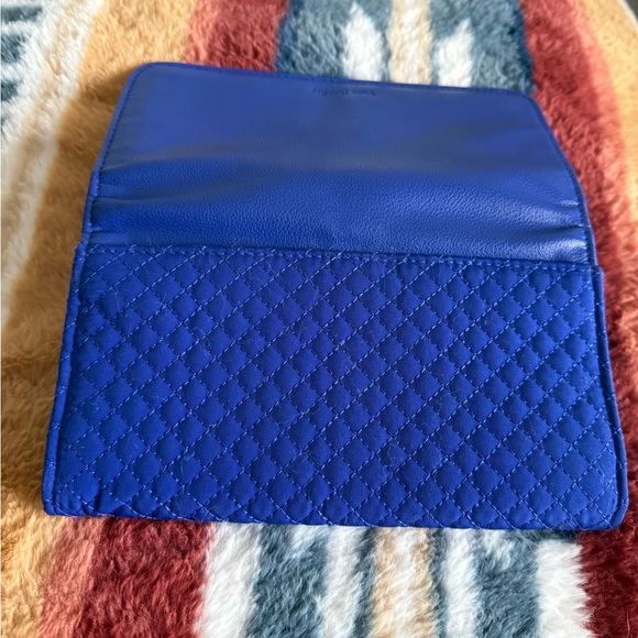 Vera Bradley Cobalt Blue Quilted Wallet - Picture 4 of 6